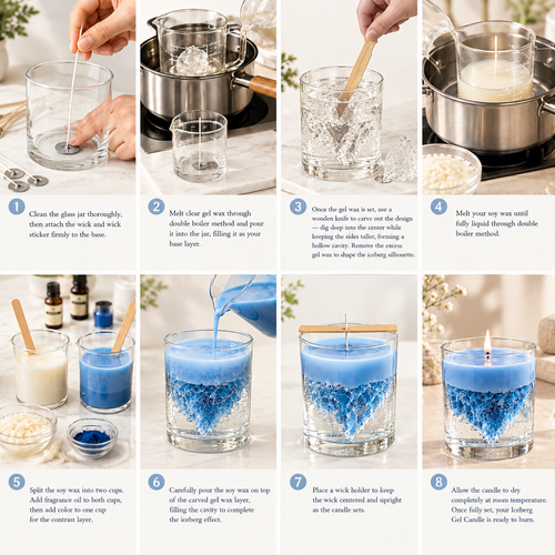 Hikaori Iceberg Candle Making Kit