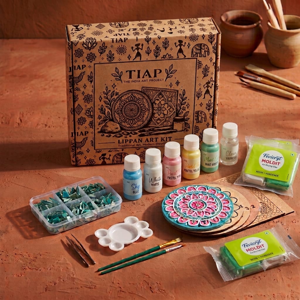 Lippan Art Kit — DIY Indian Art Experience